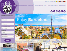 Tablet Screenshot of myspacebarcelona.es